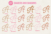 Howdy Handsome Layered Font Duo, a Script Font by Nicky Laatz (Thumbnail 10 of 39)