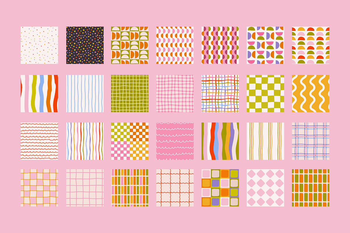 Sweet Love Seamless Patterns, a Pattern Graphic by AnnArt (Photo 6 of 10)