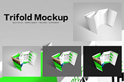 Trifold Mockups, a Mockup by alphadesign (Thumbnail 12 of 13)