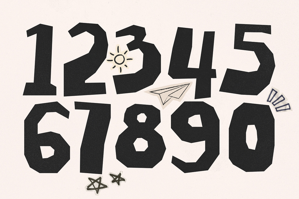 Craft Society - Paper Cutout Font, a Handwritten Font by HipFonts (Photo 4 of 11)