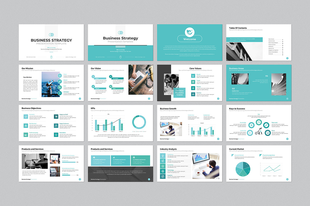 Business Strategy Presentation, a Presentation Template by CreativeSlides (Photo 24 of 26)