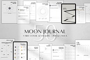 Digital Moon Magic Planner, a Stationery Template by BRANDcontent (Thumbnail 1 of 6)