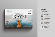 Travel Magazine Template Landscape, a Magazine Template by Work-Envance (Thumbnail 2 of 9)