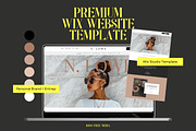 Wix Website Template Personal Brand, a Wix Template by BOSS FREE MEDIA (Thumbnail 1 of 3)