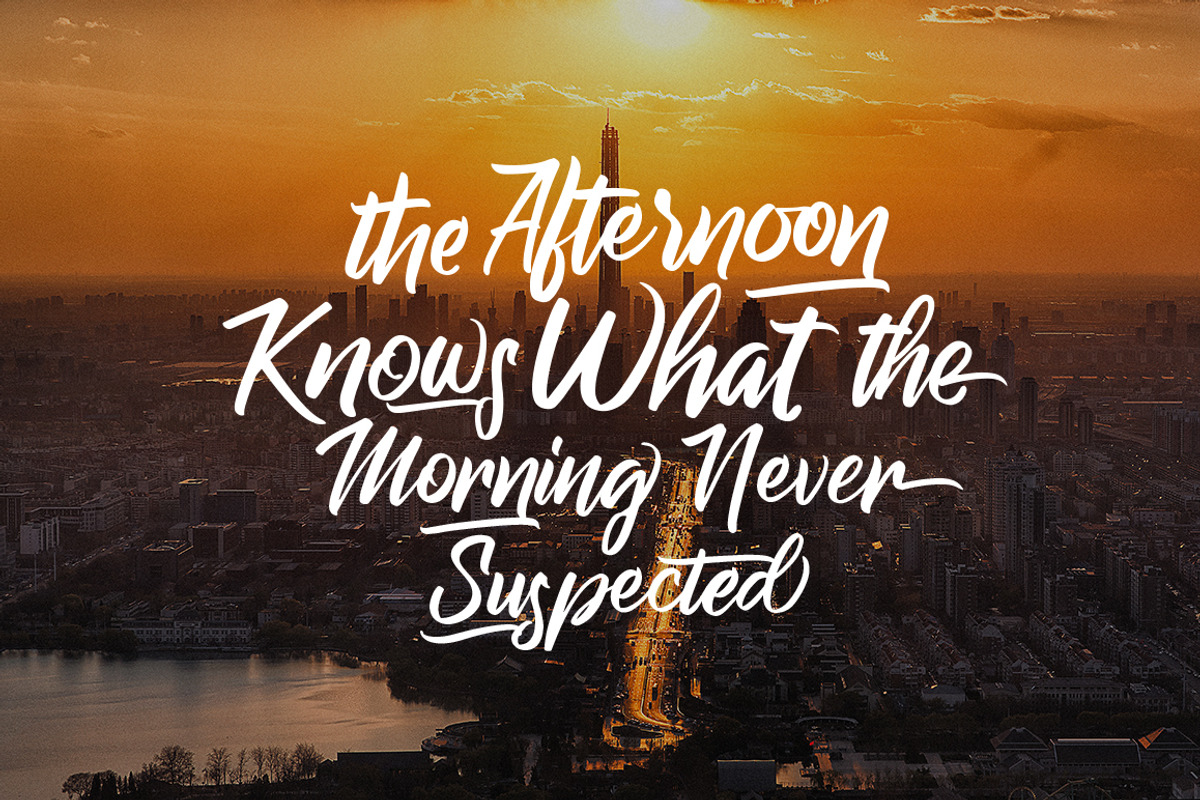 Raph Lanok Typeface, a Script Font by alit design (Photo 9 of 15)