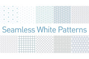 Clean Seamless White Patterns, a Pattern Graphic by Creative Graphics (Thumbnail 3 of 5)