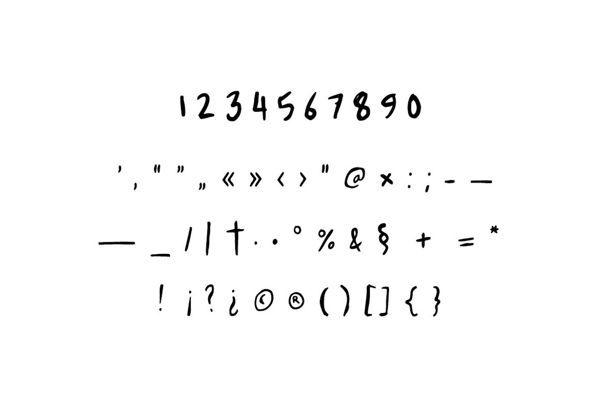 Madness Rogue Casual Handwritten, a Handwritten Font by UICreative (Photo 3 of 13)