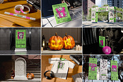 34 Halloween Party Event Mockups, an Advertising Mockup by Vitora Mockup (Thumbnail 1 of 12)