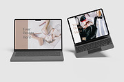 Macbook Pro & Tablet Mockup, a Wearable Device Mockup by mahhyud (Thumbnail 5 of 9)