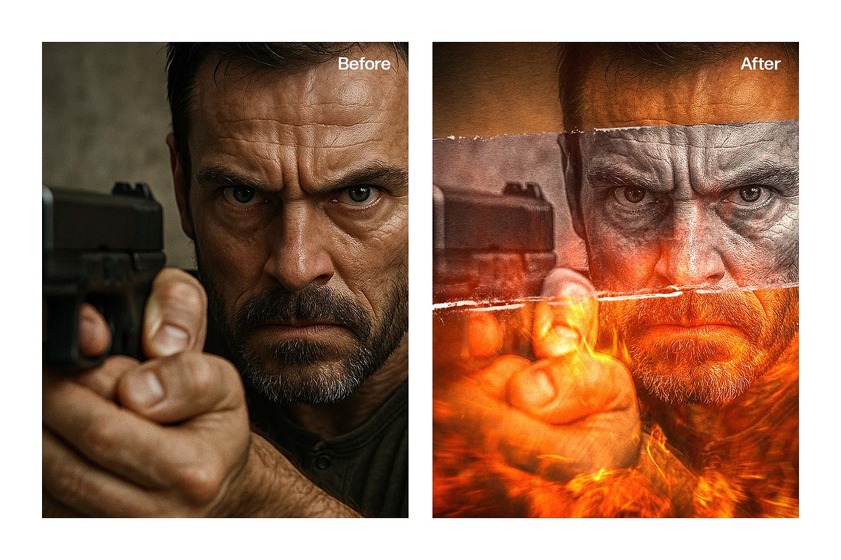Action Photo Effect Template, a Layer Style Add-On by DesignerCandies (Photo 6 of 7)