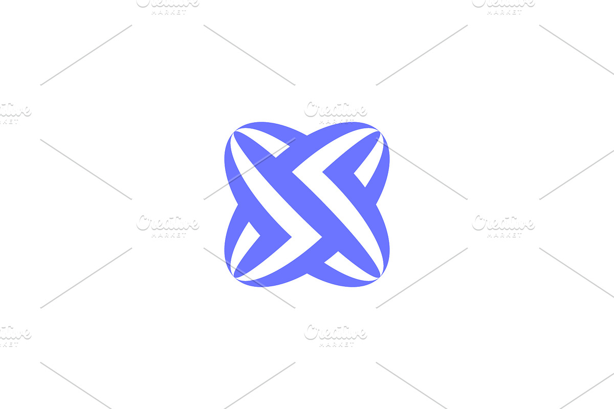 letter S with cross symbol logo, a Branding & Logo Template by Rasagama Studio
