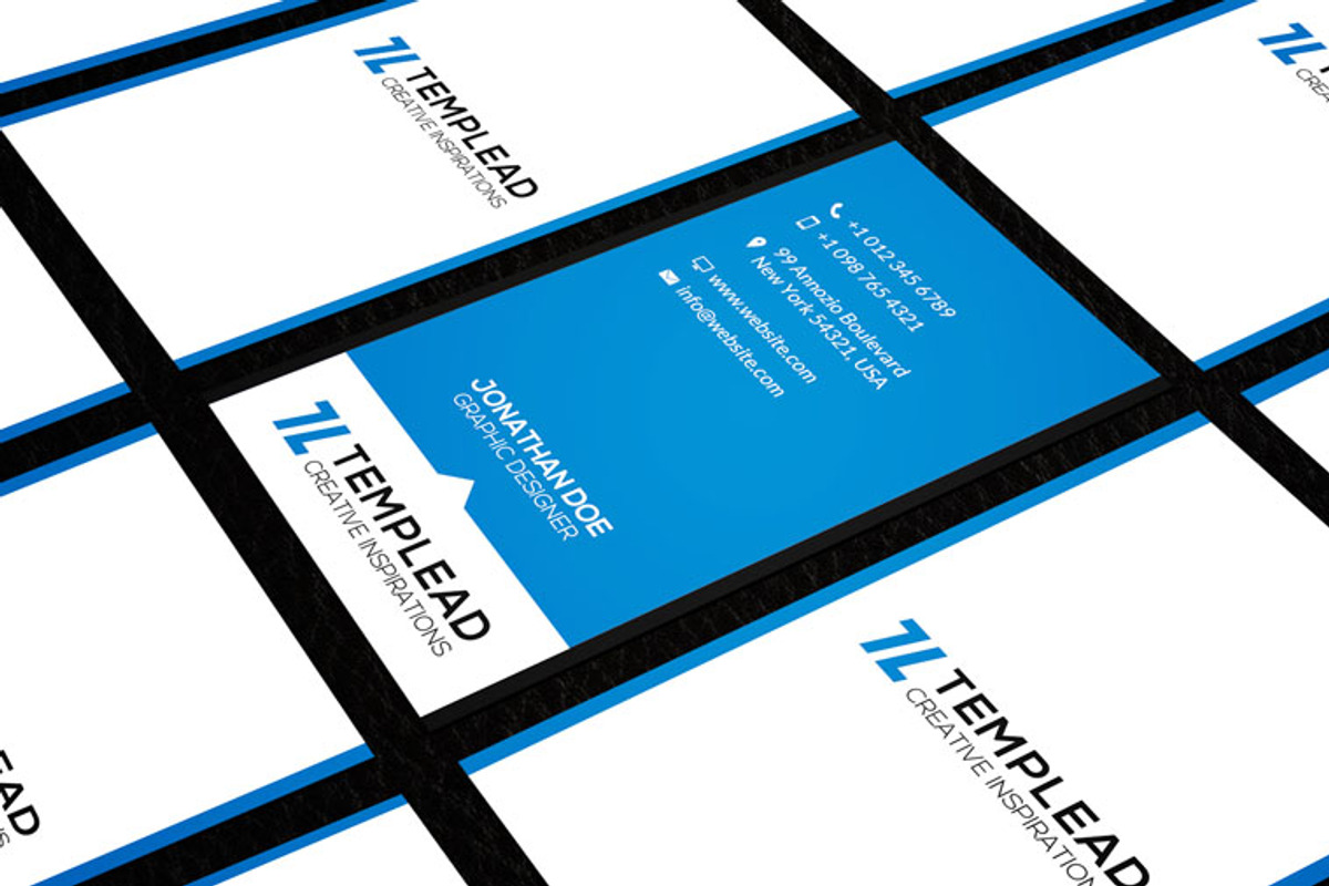 Corporate Business Card CM105, a Business Card Template by annozio (Photo 4 of 4)