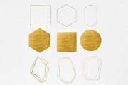 Gold and Glitter Frame Clipart, an Illustration by Pixafied (Thumbnail 3 of 5)