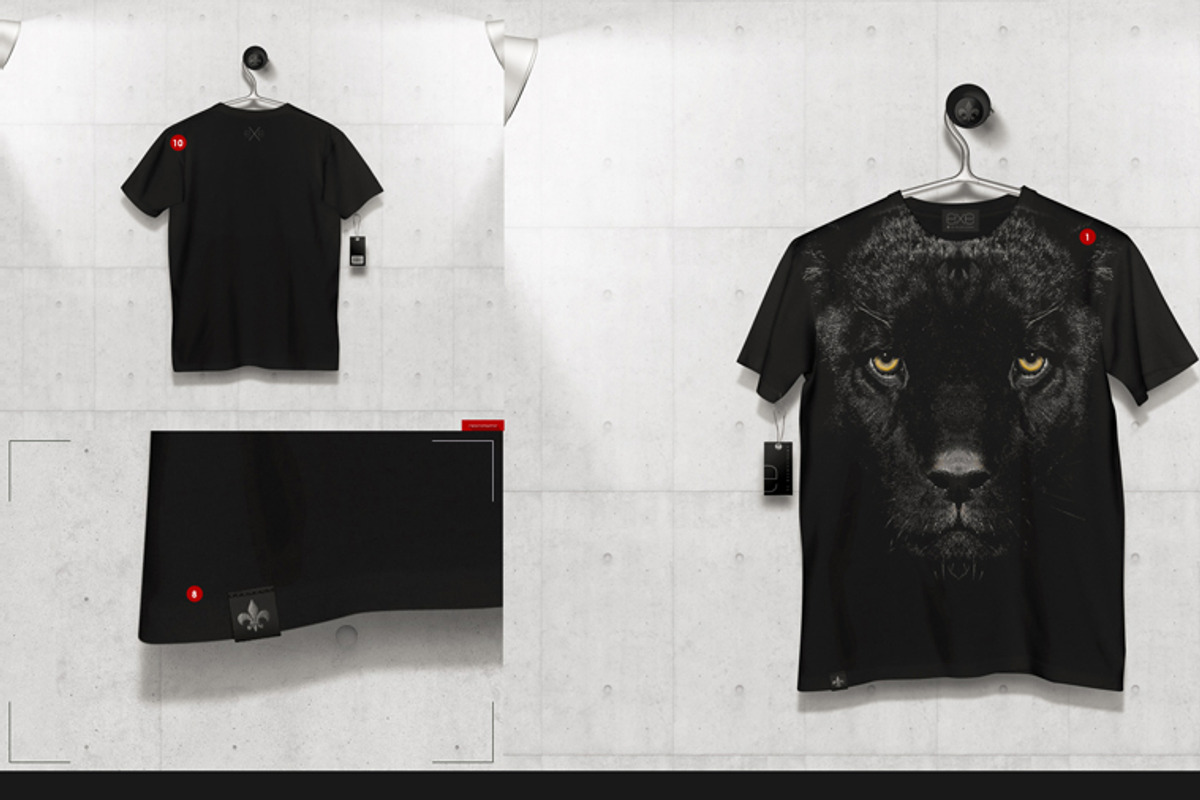 Men's T-shirt On 5 Stages Mock-up, a Hoody Mockup by Mocca Mockups Store (Photo 68 of 69)