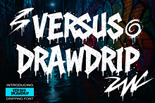 Dripping Graffiti Font