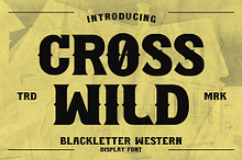 Crosswild - Blackletter Font
