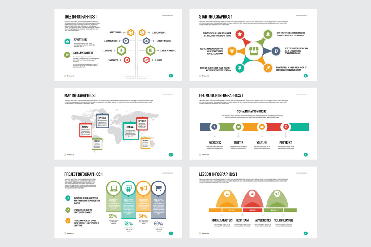 INFOGRAPHIC V2 - Keynote Template, a Presentation Template by Shafura