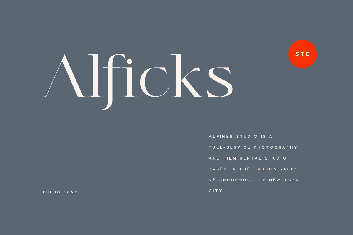 Fulgo Font, a Serif Font by vuuuds (Photo 10 of 16)