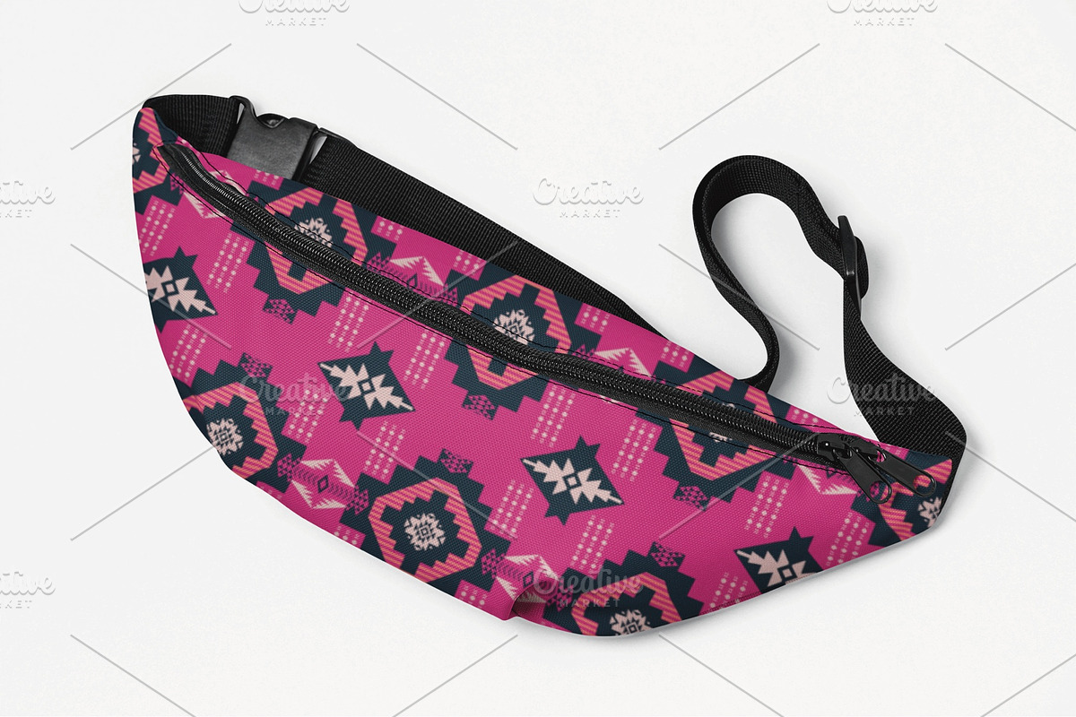 Pink Native American Pattern, a Pattern Graphic by PPEthnicDecorPattern (Photo 10 of 10)