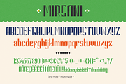 Mirsani font, a Sans Serif Font by ghozai studio (Thumbnail 5 of 5)