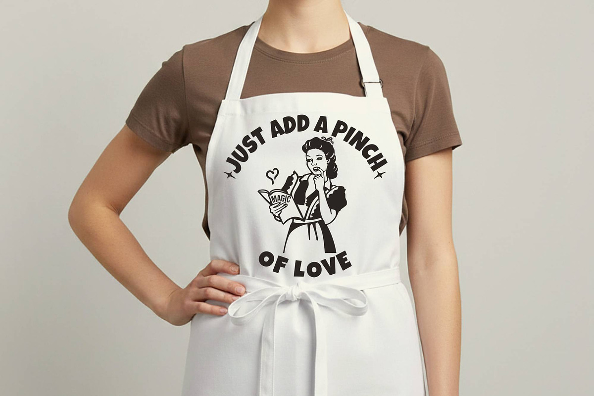Retro Housewife Sign SVG Kitchen, a Graphic by TanchaArt (Photo 2 of 10)