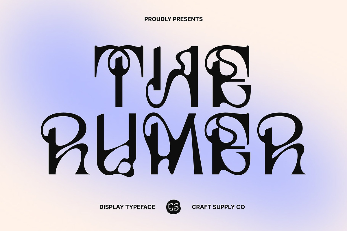 Rumer – Melted Sans Serif, a Sans Serif Font by Craft Supply Co. (Photo 1 of 8)