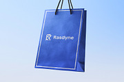 Logo Mockup Paper Bag, a Product Mockup by Asylab (Thumbnail 3 of 6)