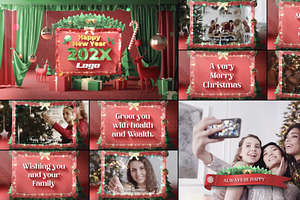 Christmas Greeting Scenes DaVinci, a Templates & Theme by 2dfx