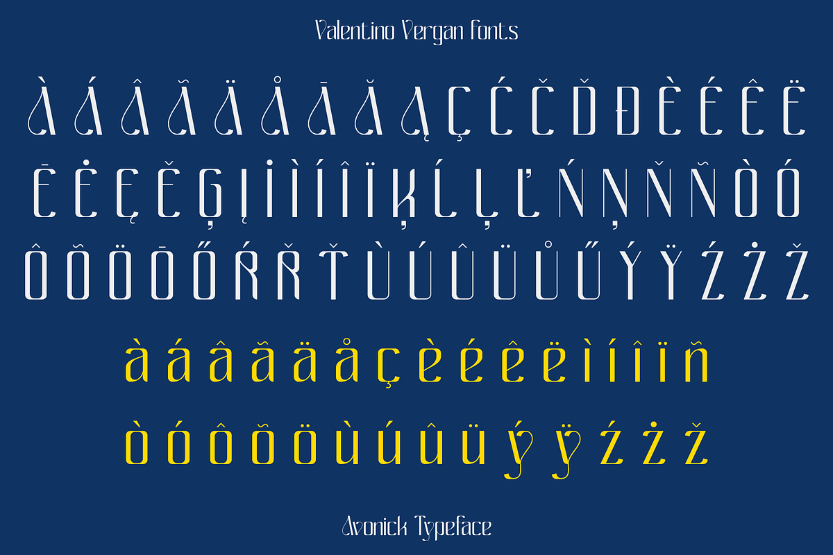Avonick - Variable Font Family, a Sans Serif Font by Valentino Vergan (Photo 10 of 11)