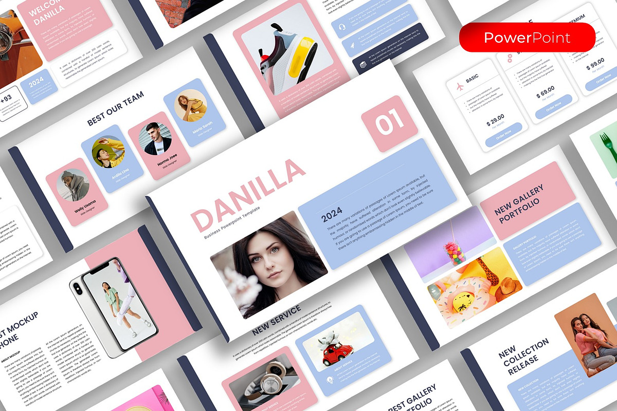 Danila – Business PowerPoint, a Presentation Template by kreatifreya (Photo 1 of 5)