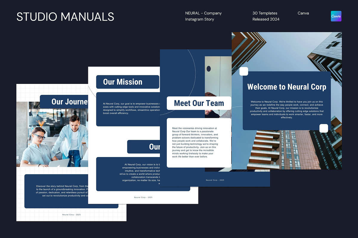 NEURAL – Company Instagram Story, a Social Media Template by Studio Manuals (Photo 3 of 8)