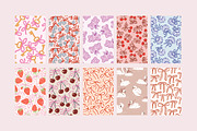 Cute bow seamless patterns, a Pattern Graphic by artnLera (Thumbnail 2 of 7)