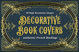 20 Decorative Book Covers