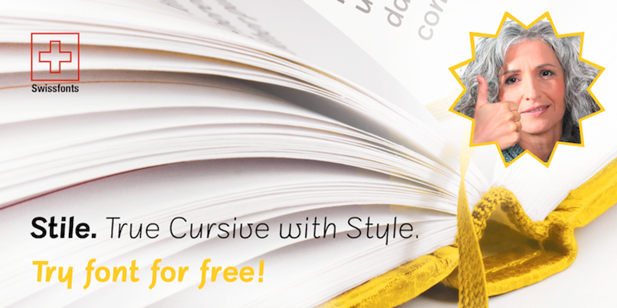 Stile, a Sans Serif Font by FSdesign