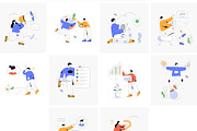 198 Agile Animated Illustrations, an Education Illustration by Vectors Market (Thumbnail 9 of 11)