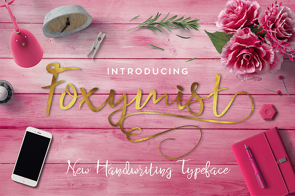 Foxymist Typeface preview 7