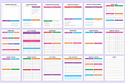 Ultimate 2026 ADHD Life Organizer, a Stationery Template by Mustafiz (Thumbnail 3 of 10)