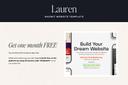 Neutral Showit Website Template, a Websites & App Template by Monarch Design Co. (Thumbnail 7 of 9)