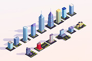 Low Poly City Buildings Pack 2, an Environmental 3D Model by Anton Moek (Thumbnail 4 of 8)