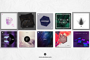 50 Minimal Album Covers Bundle, a Social Media Template by pixelsao (Thumbnail 5 of 6)