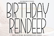 Birthday Reindeer, a Sans Serif Font by FreshTypeINK (Thumbnail 4 of 8)