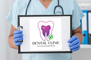 Minimal Dentist Logo Design, a Branding & Logo Template by YUDesignStore (Thumbnail 5 of 6)
