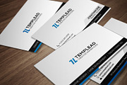 Corporate Business Card CM106, a Business Card Template by annozio (Thumbnail 1 of 4)