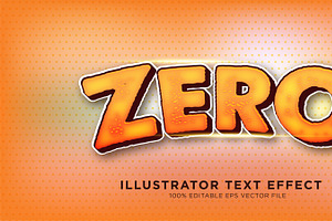 30 Illustrator Text Effect Vector