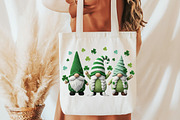 St Patrick’s Day Yarn Gnomes Png, an Illustration by DreamCafeArt (Thumbnail 7 of 8)