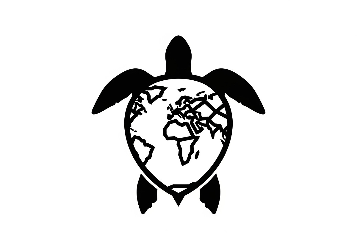 World Map Sea Turtle Bundle, an Illustration by Gaye Art (Photo 9 of 31)