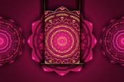 Mandala Vector Pattern Graphics Pack, a Background Graphic by NJ Himel (Thumbnail 82 of 91)