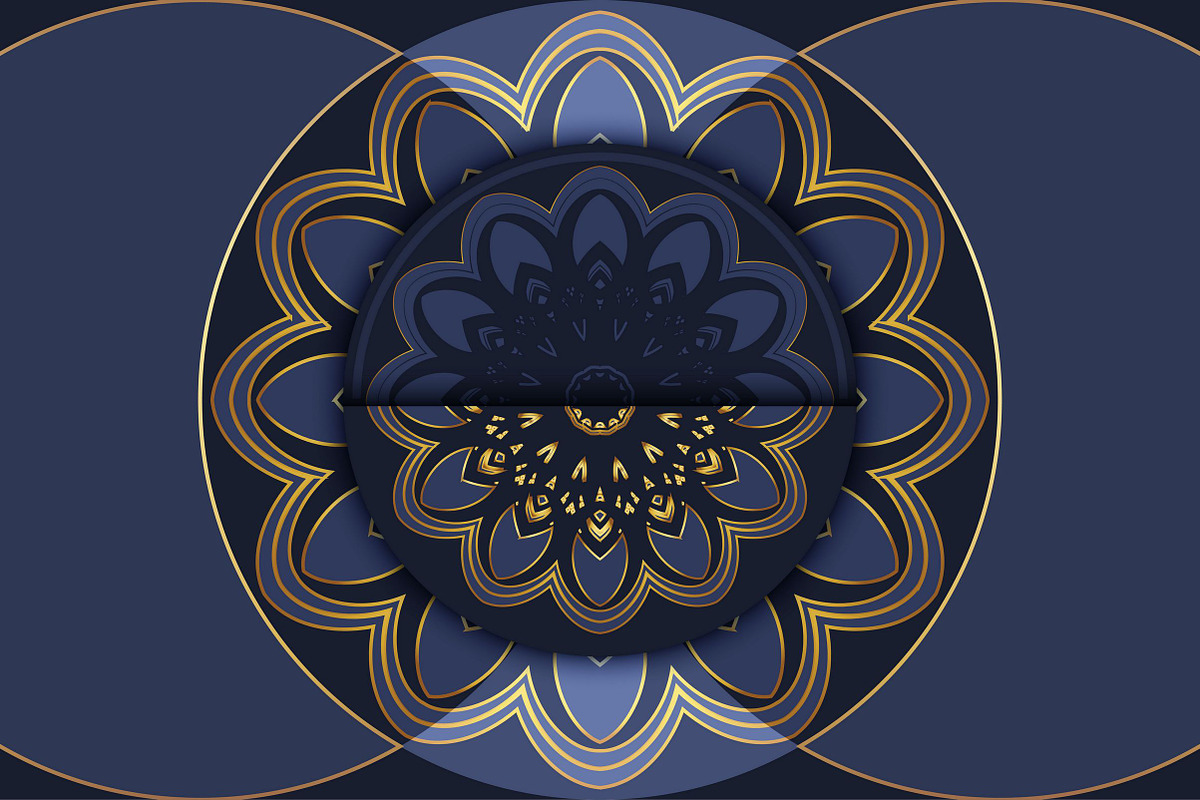 Mandala Circular Pattern Vector Pack, a Background Graphic by NJ Himel (Photo 6 of 95)