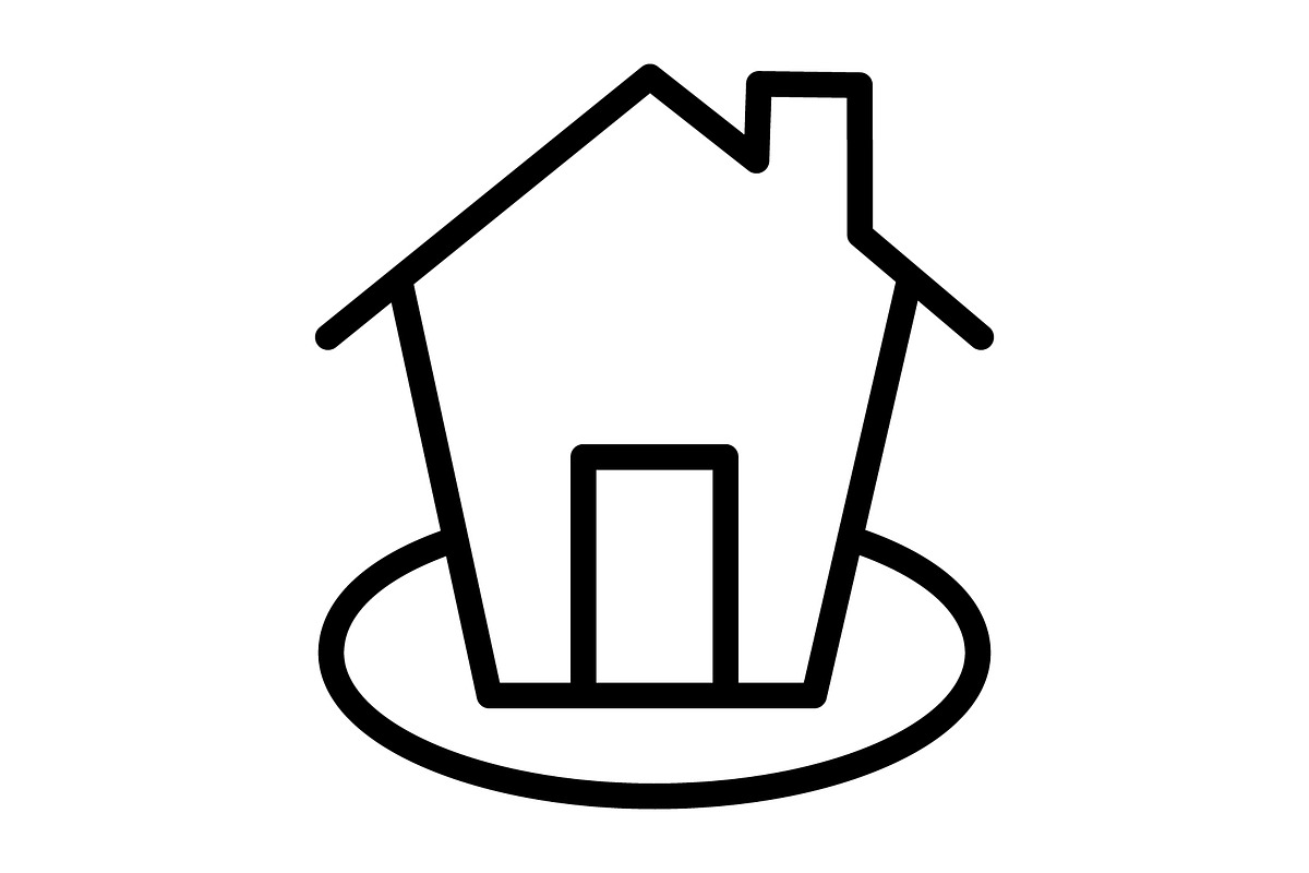 Home icon, an Outline Icon by Sumberpangan (Photo 1 of 2)