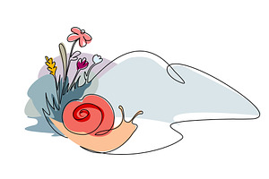 Landscape with Snail
